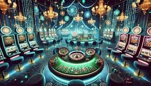 Antarmuka pemain Live Game Shows dengan tabel permainan dan statistik real-time